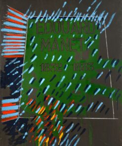 1971<br>Eduard Manet<br>smalto, pittura industriale, matita su tela<br>cm 115x90