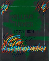 1971<br>William Turner<br>smalto, pittura industriale, matita su tela<br>cm 115x90