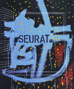 1971 marzo, Asolo<br>smalto, pittura industriale, matita su tela<br>cm 115x90