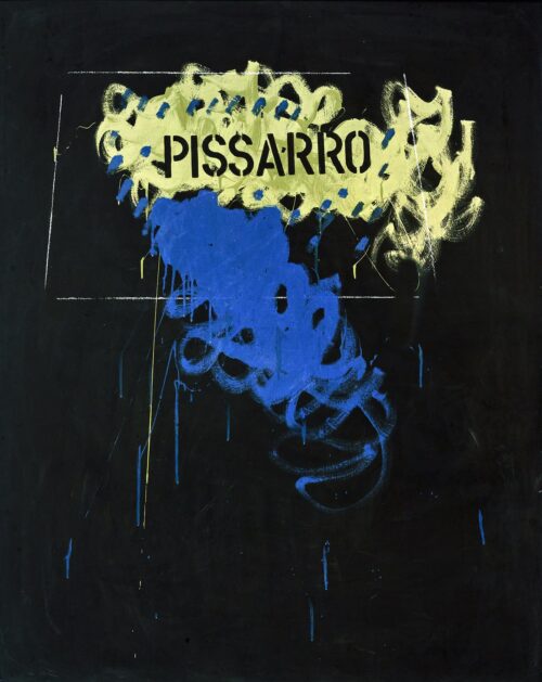 1972<br>Omaggio al colore<br>pittura industriale, tempera, matita su tavola<br>cm 160x130