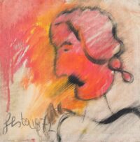 1972 7 agosto<br>San Gaetano da Thiene<br>tecnica mista su tela<br>cm 60x60