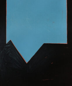 1974<br>pittura industriale, tempera, matita su tela<br>cm 120x70