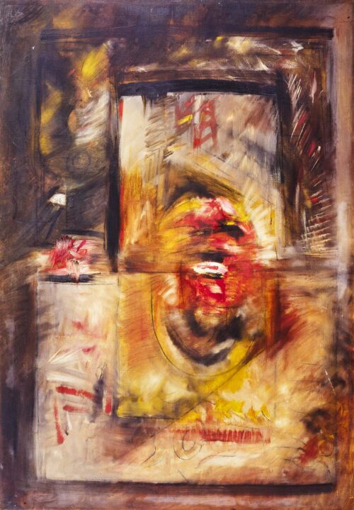 1959<br>La Strage<br>olio su tela<br>cm 130x90
