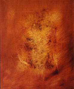 1959 maggio<br>Macchia solare<br>olio su tela<br>cm 90x70