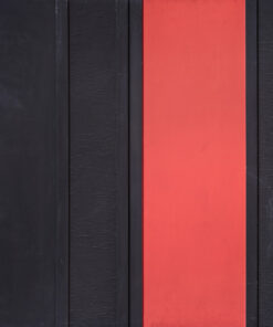 1961<br>Il Conte Dracula<br>collage, legno e smalto industriale su tavola <br>cm 150x200