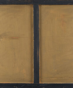 1961<br>tempera e collage di legno su tavola<br>cm 60X90