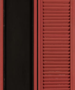 1962<br>' Persiana '<br>smalto industriale su anta di persiana e telaio in legno su tavola<br>cm 150x80