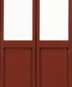 1962<br>Porta n.3<br>smalto industriale e collage di legno su tavola<br>cm 200x100