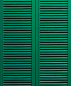 1962<br>' Persiana '<br>smalto industriale e ante di persiana   su tavola<br>cm 170x100