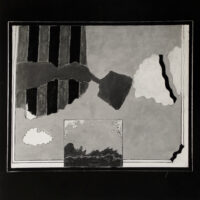 1965<br>smalto industriale e pennarello su tela<br>cm 60x70