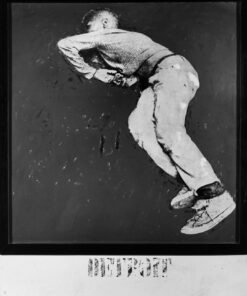 1967<br>Detroit<br>collage fotografico, smalto industriale e legno su tavola<br>cm 200x115