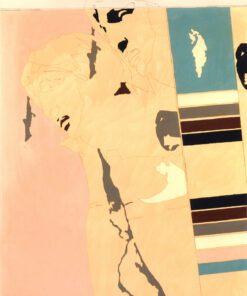 1967 ottobre<br>New York City<br>Michelangelo according to Tano Festa n.6<br>smalto industriale e pennarello su tela<br>cm 150x100