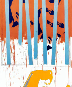 1967<br>smalto industriale e pennarello su tela<br>cm 180x190