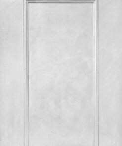 1967<br>' Porta '<br>smalto industriale e cornice di legno modanata su tavola<br>cm 160x130