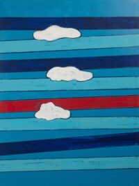 1970<br>smalto industriale e pennarello su tela<br>cm 80x60