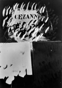 1973<br>Omaggio al colore<br>smalto, pittura industriale, matita su tela<br>cm 100x70