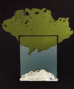 1974<br>pittura industriale, tempera, matita su tela<br>cm 100x80