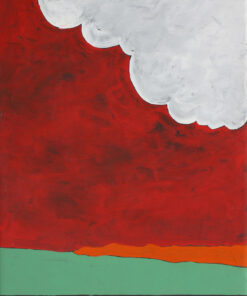 1974 aprile<br>pittura industriale e tempera su tela<br>cm 80x60