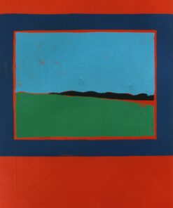 1974<br>pittura industriale, tempera, matita su tela<br>cm 120x70