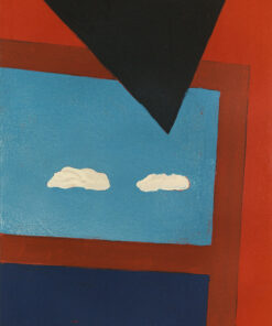 1974<br>pittura industriale, tempera, matita su tela<br>cm 120x70