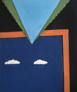 1974<br>pittura industriale, tempera, matita su tela<br>cm 100x80