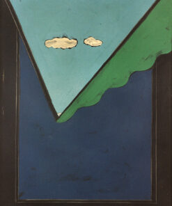 1974<br>pittura industriale, tempera, matita su tela<br>cm 100x80