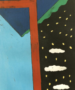 1974<br>pittura industriale, tempera, matita su tela<br>cm 120x70