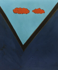 1974<br>pittura industriale, tempera, matita su tela<br>cm 80x100