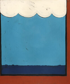 1974<br>pittura industriale, tempera, matita su tela<br>cm 80x100