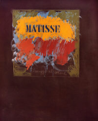 1974<br>Omaggio al colore, Matisse<br>pittura industriale, tempera, matita su tela<br>cm 160x130