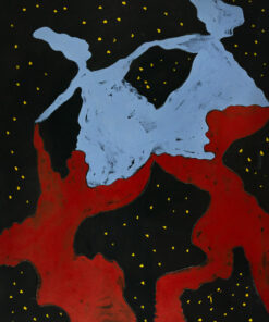 1974<br>Caro Romano<br>pittura industriale, tempera, matita su tela<br>cm 160x130