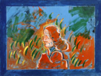 1975<br>tempera e colori ad olio su tela<br>cm 60x80