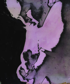 1976<br>pittura industriale, smalto alla anilina, negativo fotografico emulsionato su tela<br>cm 55x75