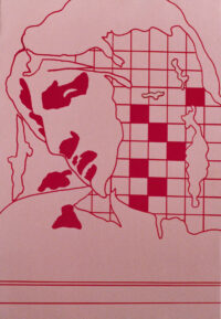 1976<br>tempera, pennarello, proiezione fotografica su tela<br>cm 60x40