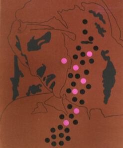 1976<br>tempera, pennarello, proiezione fotografica su tela<br>cm 80x60