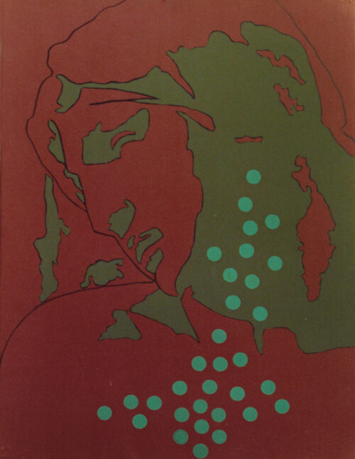 1976<br>tempera, pennarello, proiezione fotografica su tela<br>cm 80x60