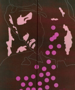 1976<br>tempera, matita, proiezione fotografica su tela<br>cm 60x40