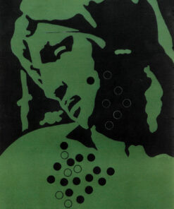 1978<br>tempera, matita, proiezione fotografica su tela<br>cm 80x60