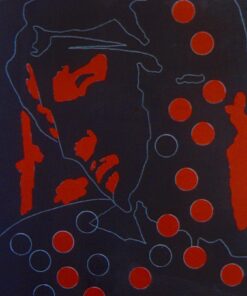 1978<br>tempera, matita, proiezione fotografica su tela<br>cm 46x39