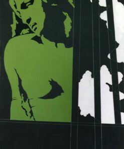 1978<br>tempera, matita, proiezione fotografica su tela<br>cm 150x100