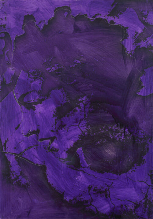 1978<br>pittura industriale, smalto alla anilina, fotografia emulsionata su tela<br>cm 70x50