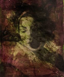 1978<br>smalto alla anilina, fotografia emulsionata su tela<br>cm 70x50