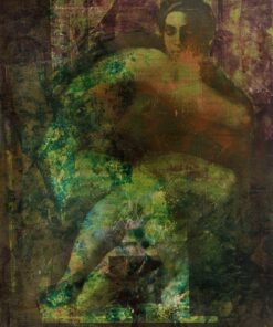 1978<br>smalto alla anilina, fotografia emulsionata su tela<br>cm 70x50