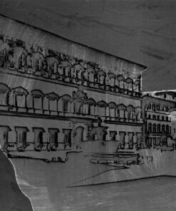 1978<br>pittura industriale, smalto alla anilina, fotografia emulsionata su tela<br>cm 50x70