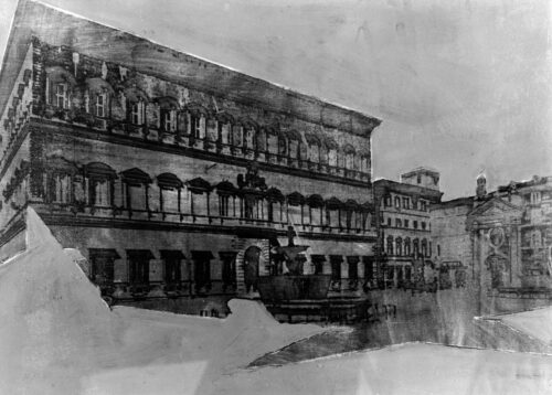 1978<br>pittura industriale, smalto alla anilina, fotografia emulsionata su tela<br>cm 50x70