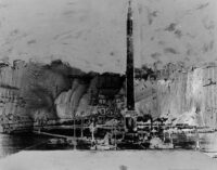 1978<br>Sospirando<br>pittura industriale, smalto alla anilina, fotografia emulsionata su tela<br>cm 60x70