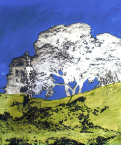 1978<br>pittura industriale, smalto alla anilina, negativo fotografico emulsionato su tela<br>cm 55x60