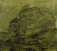 1978<br>smalto alla anilina, negativo fotografico emulsionato su tela<br>cm 55x60