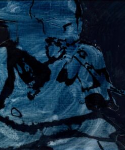 1978<br>Camera oscura<br>pittura industriale, smalto alla anilina, negativo fotografico emulsionato su tela<br>cm 45x50