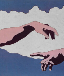 1978<br>tempera, matita, proiezione fotografica su tela<br>cm 40x50